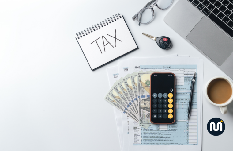 A 401(k) statement lying flat on a kitchen